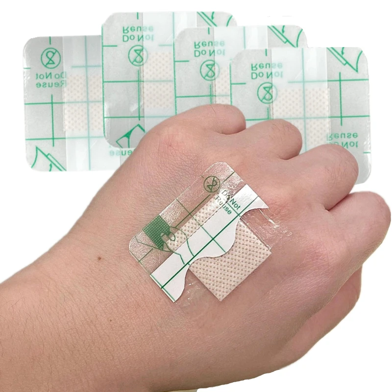 

50pcTransparent Band Aid PU Waterproof Wound Dressing Patch for First Aid Sticking Plaster Adhesive Woundplast F2740-fro