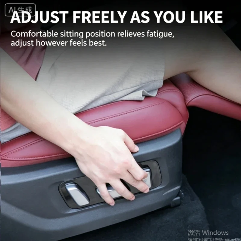 For GWM Tank 400 Hi4-T/Hi4-Z 2023-2025 Passenger electric leg rest comfortable and soft Queen passenger seat support foot pad