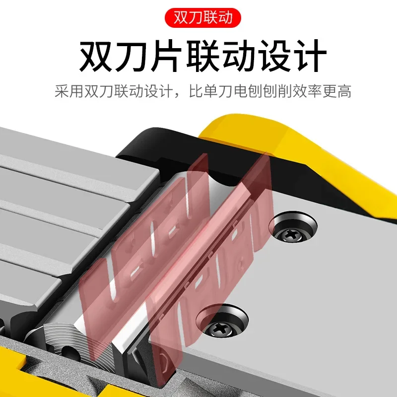 ブラシレス電動カンナ 15000RPM コードレスハンドヘル - Planer Handheld Electric のレビューと価格