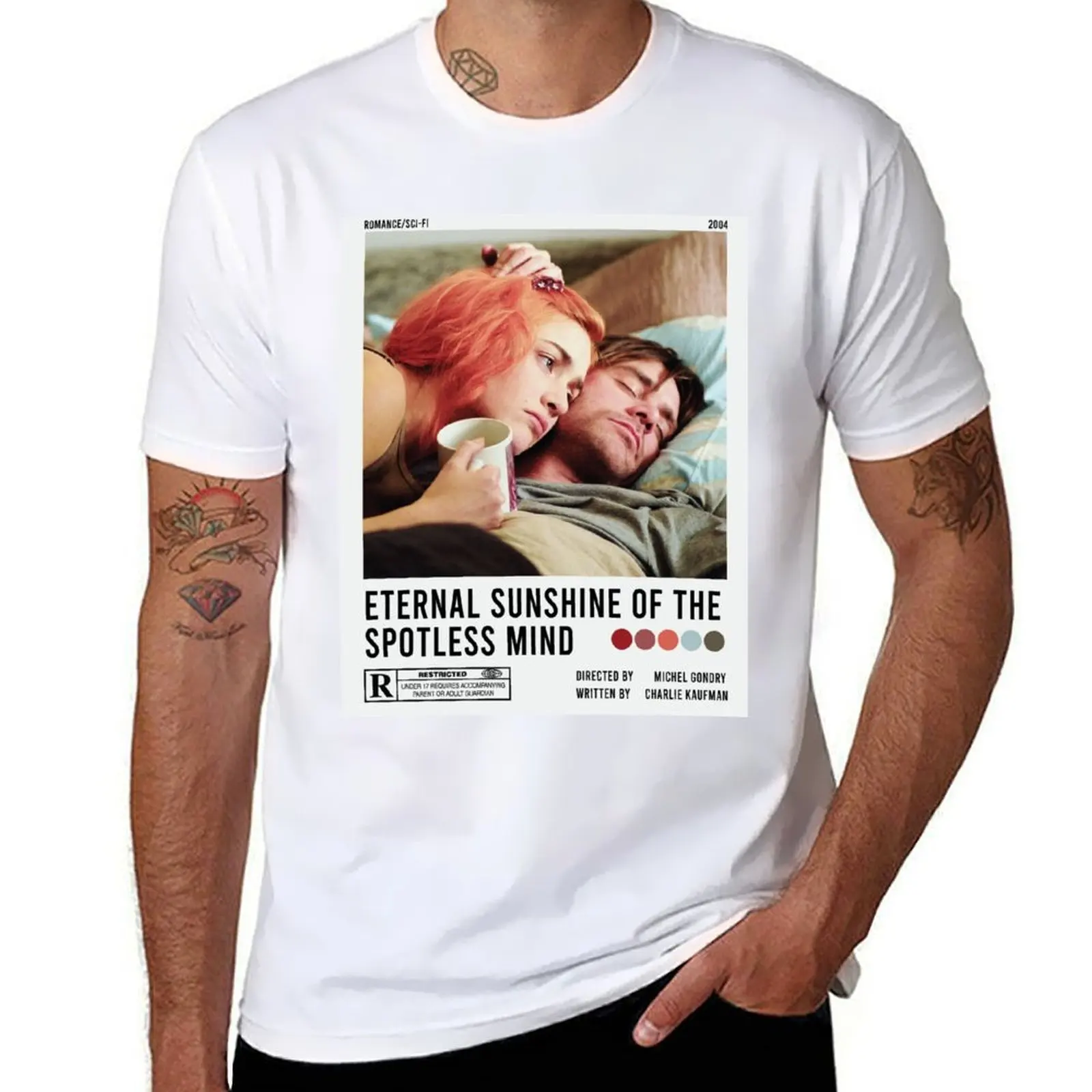 

Eternal Sunshine of the Spotless Mind Minimalist Poster T-Shirt cotton t shirt man t shirts for man cotton T-Shirt