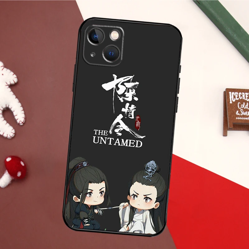 The Untamed Wei Wuxian Lan Wangji Cute Case For iPhone 16 15 14 13 12 Mini 11 Pro Max X XR XS 7 8 Plus Soft Bumper Cover