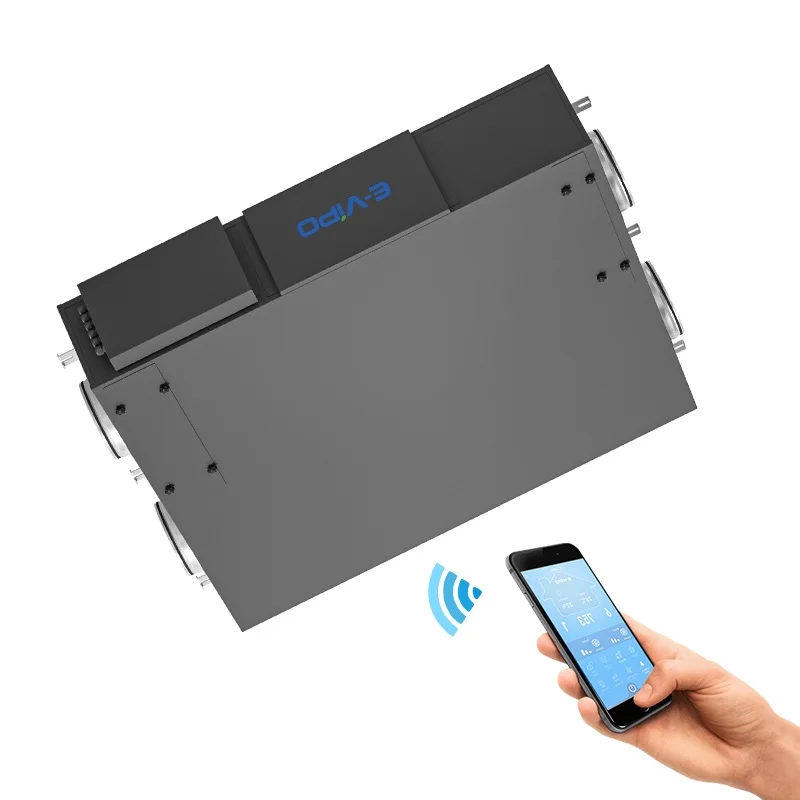 

E-VIPO Eco Design A+ Class Residential Energy Recovery Ventilation Energy Recovery Ventilation Fresh Air Ventilation System