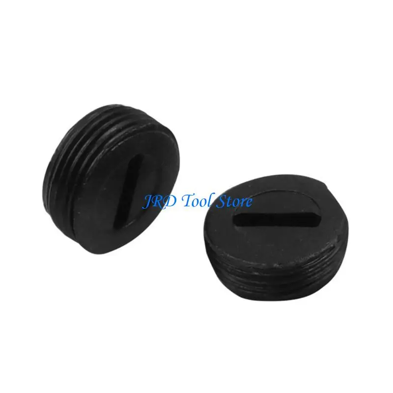 A2UD Pack of 50 Carbon Brush Cover Round Rubber Nut Stopper Holder Caps Case