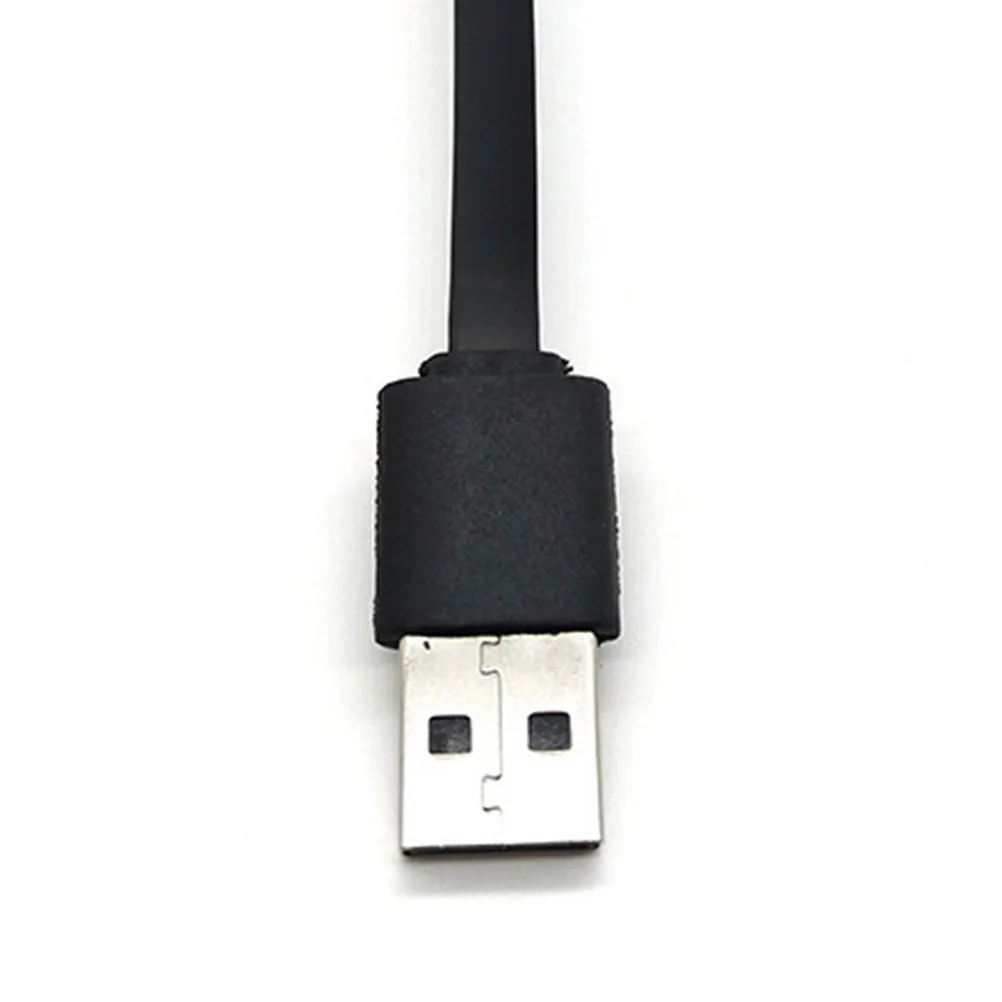 

Replacement USB Charging Cable for Bracelet Black Flat Tpe Cable Wear-Resistant Anti-Corrosive Quick