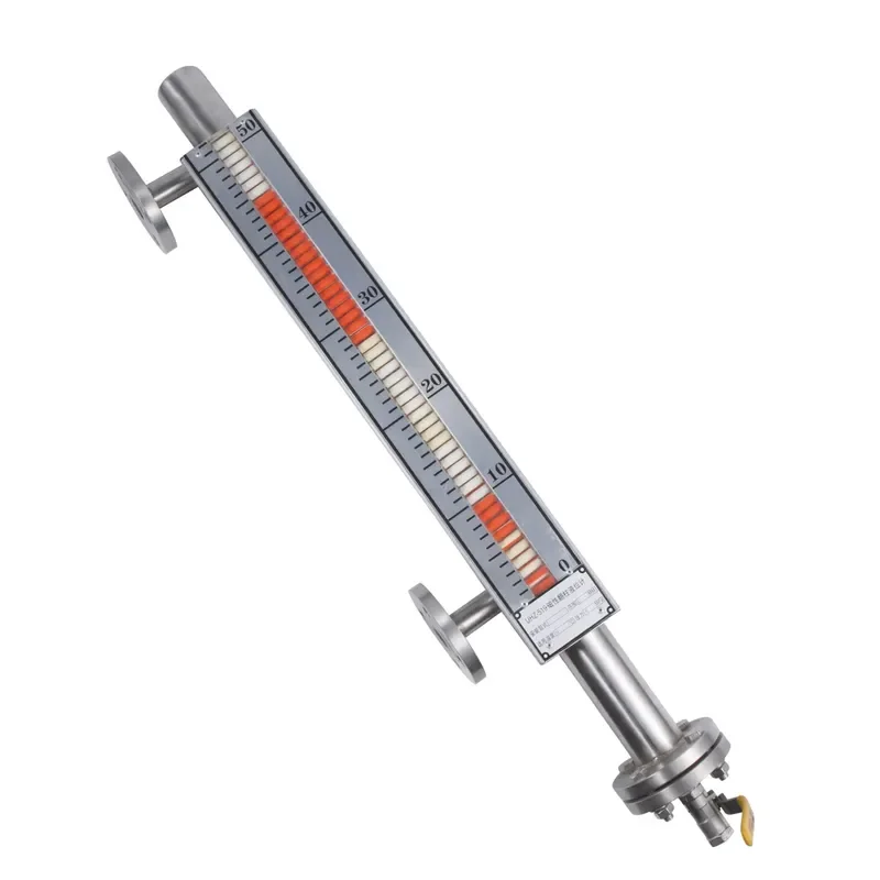 LPG Tank Magnetic Level Transmitter Indicator Stainless Steel Float Switch Hydraulic Gauge Magnetic Flap Level Gauge