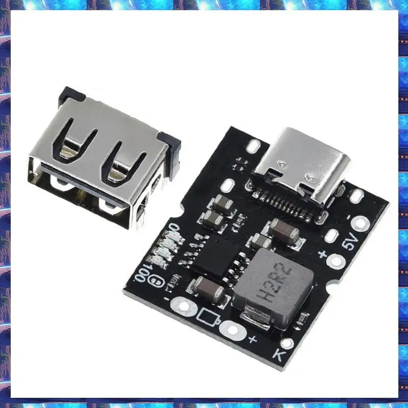 2025 Type-C USB 5V 2A Boost Converter Step-Up Power Module Lithium Battery Charging Protection Board DIY Charger Durable No Weld