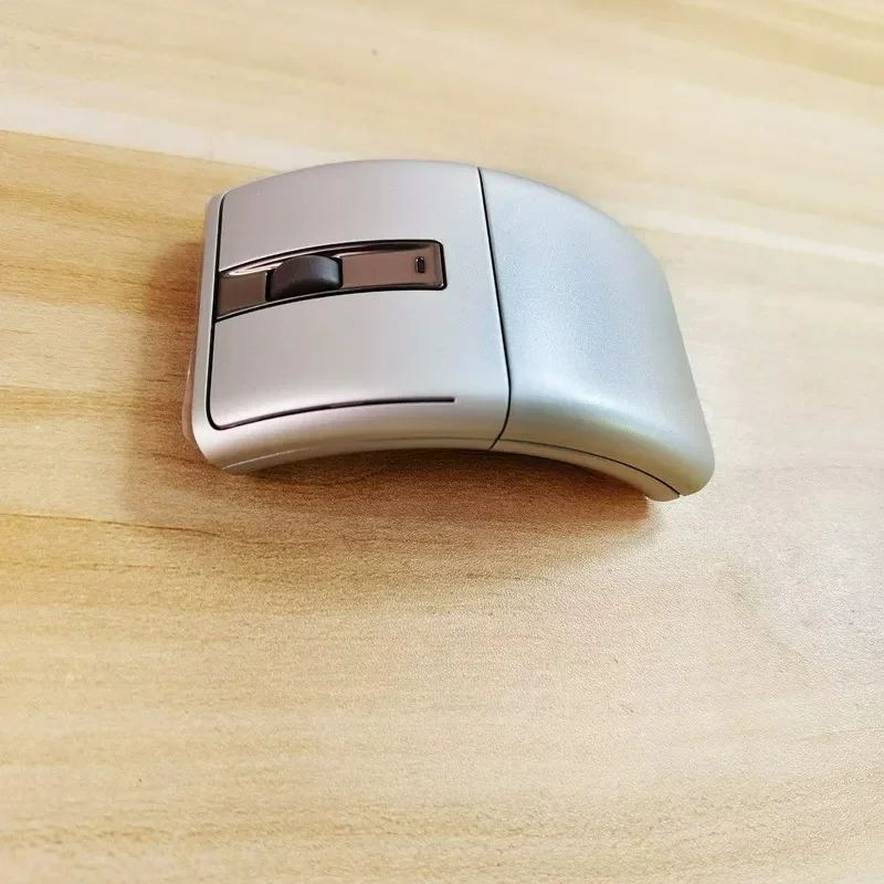 180° Rotatable Silver Mini Wireless Laser Office Mouse For Lenovo N70 Fashion Portable Laptop Mice
