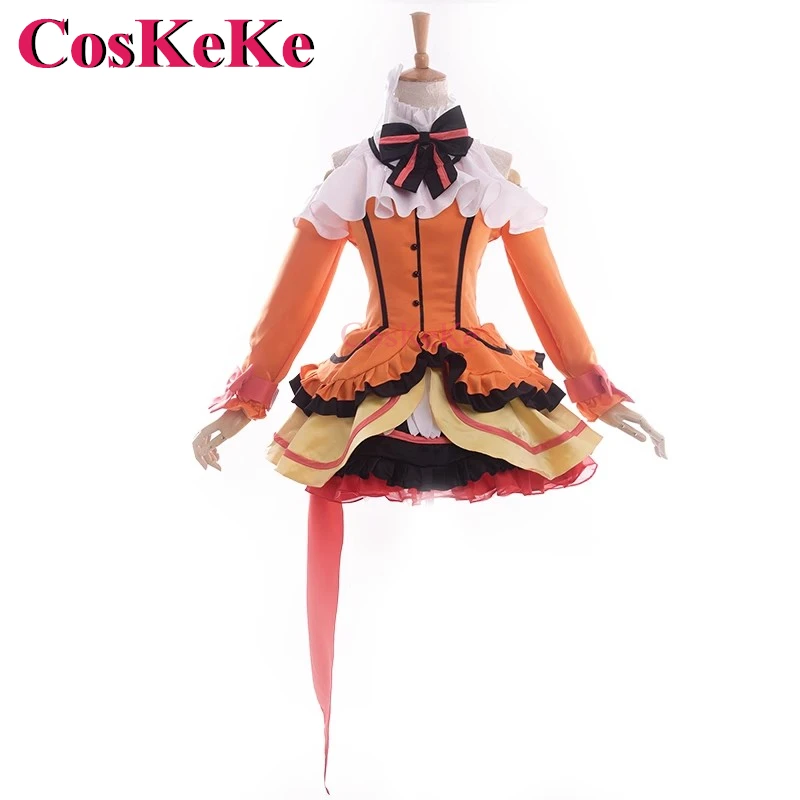 CosKeKe Koizumi Hanayo Cosplay Anime LoveLive Costume Kira Kira Sensation Lovely Singing Suit Halloween Party Role Play Clothing