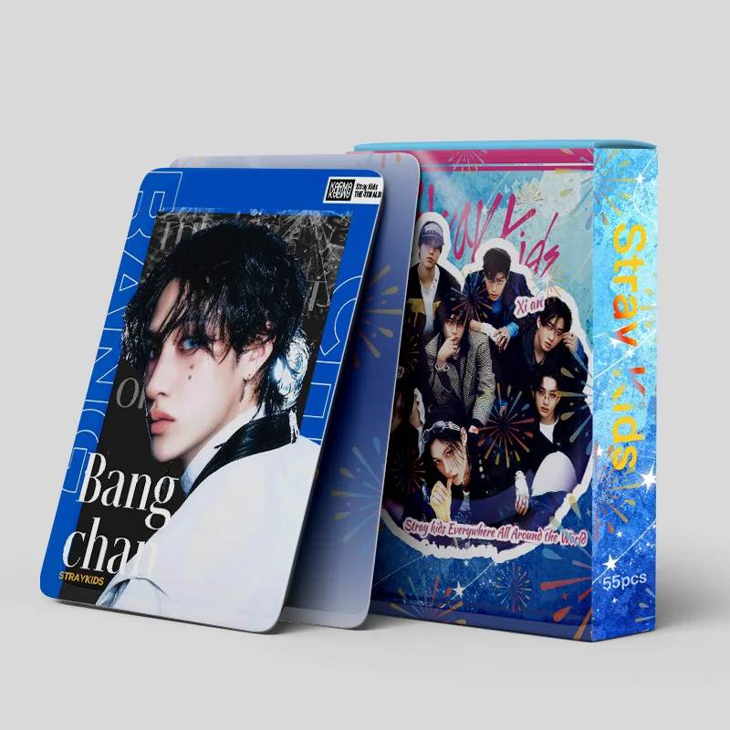 SKZOO 55 STRAY KIDS tarjeta pequeña nuevo álbum estrella KPOP periférico LOMO tarjeta de colección tarjeta estrella