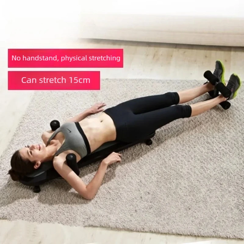 Home Gym Stretcher Lumbar Cervical Traction Device Dual Color Backboard