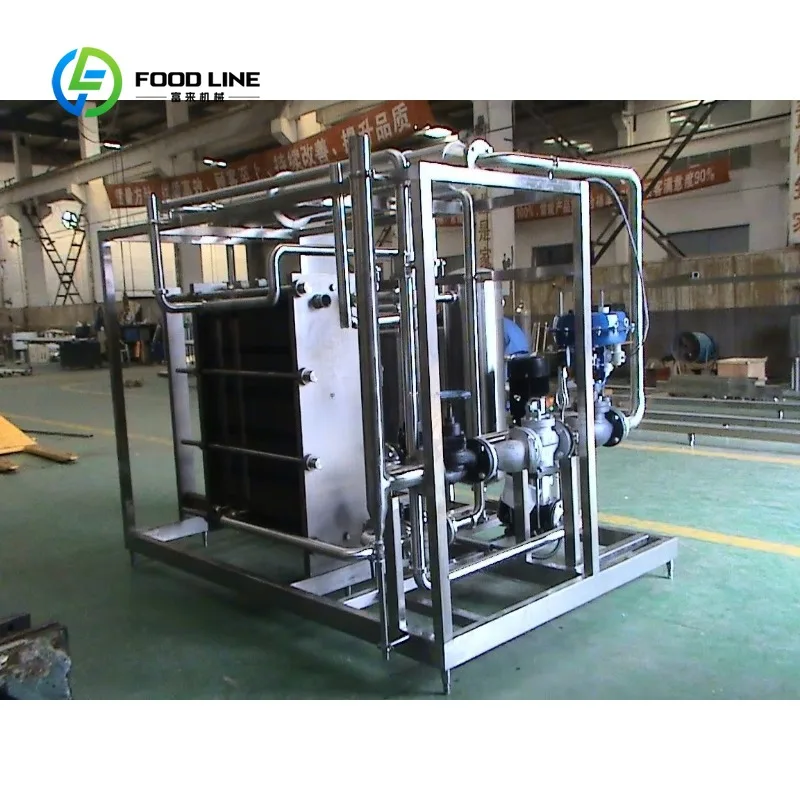 Smart Pasteurizer Machine Remote Monitoring Temperature Control Milk Juice Beverage Sterilization Processing Line Customized
