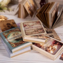80pcs Vintage Antique Painting Collection Material paper Scrapbook Materials DIY Photo Album Collage Journal Creative Art paper