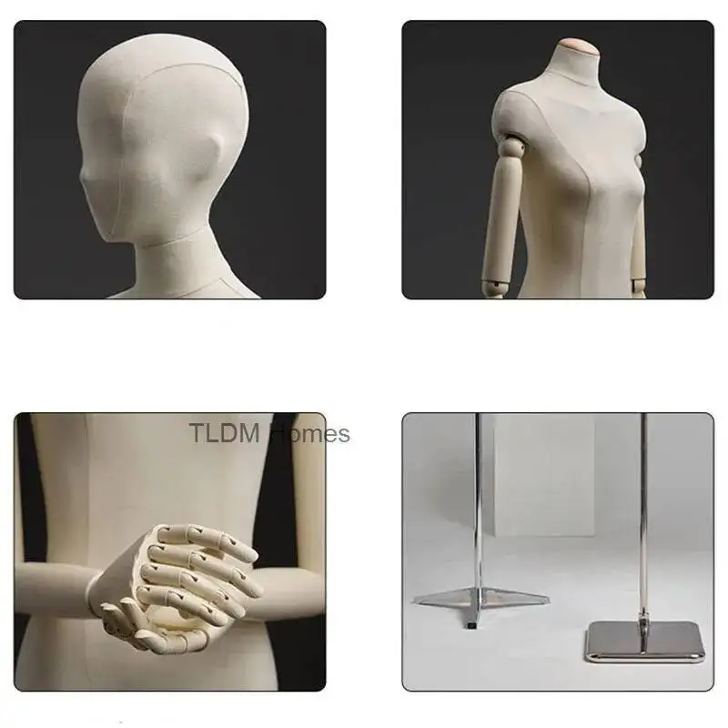 

Clothing Mannequins Clothing Store Full Women's Body Dummy Female Wedding Dress Doll Window Shooting Model Props Display Stand