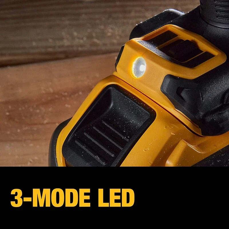 DEWALT 20V Cordless Hammer Drill/Driver Flexvolt Advantage Brushless Motor Power Tool DCD999 Impact Drill DCB606 DCB609 DCB612