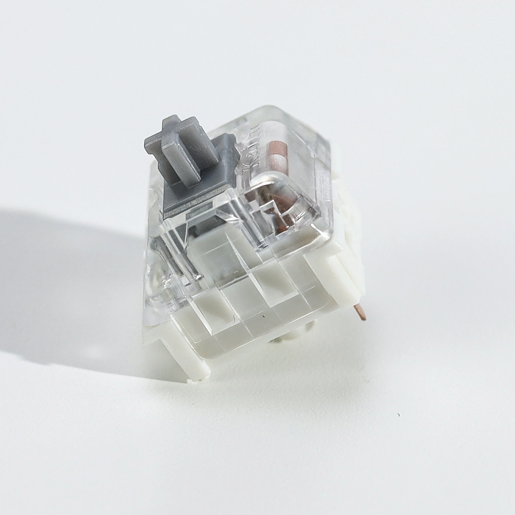 Kailh Speed Silver Switch Mechanische Tastaturschalter, cremig, linear, 3-polig, 40gf, vorgeschmiert, für 60 Gaming-Tastatur-Kit-Schalter – Detail 4