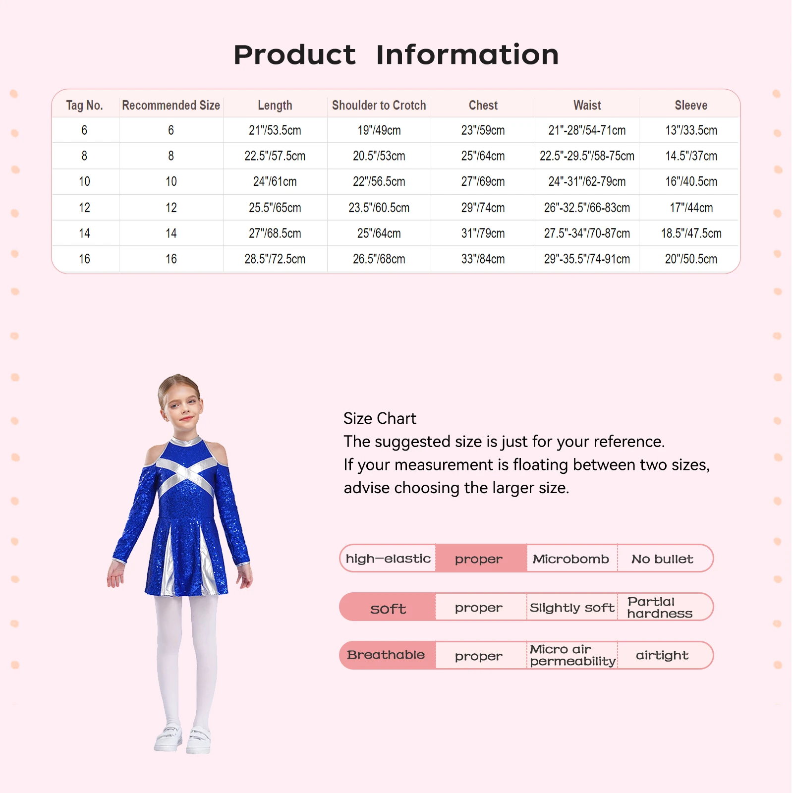 Sukienka tutu dla dziewczynek z błyszczącymi cekinami, sukienka cheerleaderki, kostium na Halloween, przebranie karnawałowe, świąteczne przyjęcie tematyczne, elegancka sukienka.