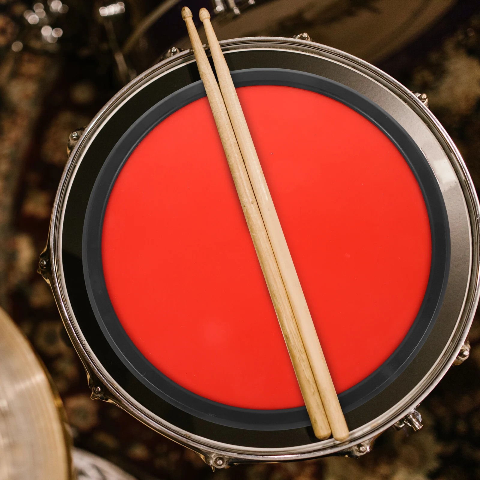 

Rubber Drum Pad Practice Pad Noise Reduction For Better Drumming Effectiveness