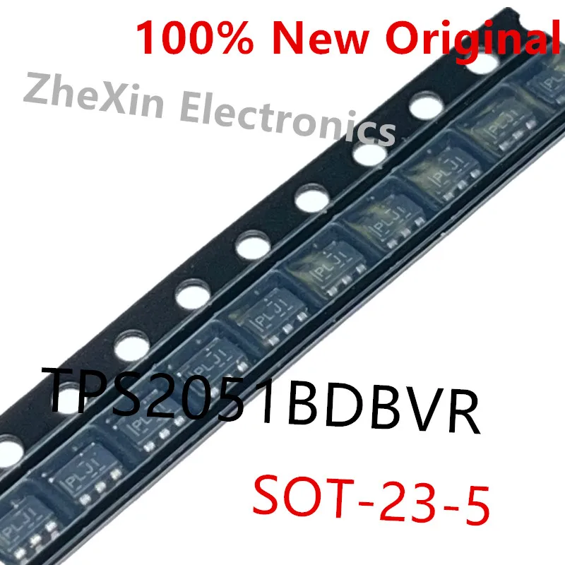 10PCS/Lot   TPS2051CDBVR   VBYQ 、TPS2051BDBVR   PLJI 、TPS2061CDBVR  PXLI   New original power load switch chip  TPS2051 、TPS2061