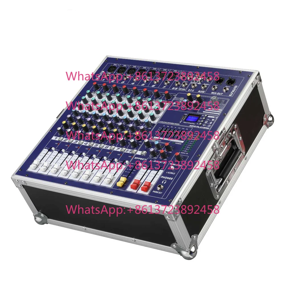 Brand New Professional Audio Video & Lighting System Stage Performance DJ Mixer With Line Array Subwoofer For Stage Performances