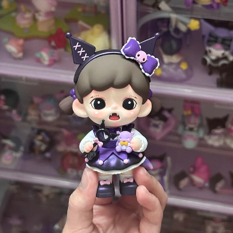 ตัวละคร Sanrio ของแท้ X Baby ZHave A Good Time Series กล่องตาบอด Kawaii การ์ตูนตุ๊กตา Mystery กล่องที่กําหนดเองสาวของขวัญ