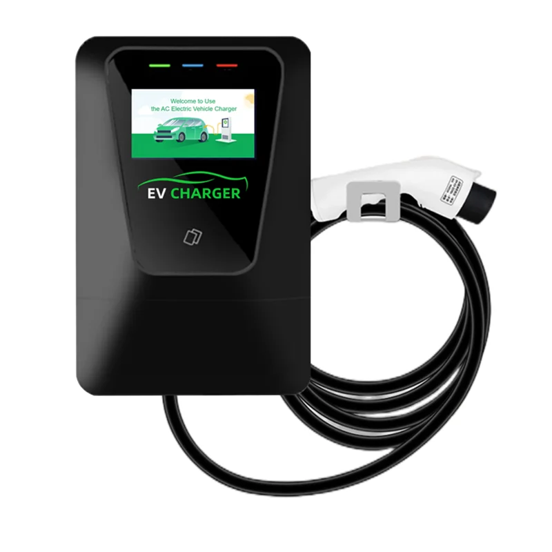 Control 7kw 11kw 22kw Type2 AC EV Wallbox EV Charger