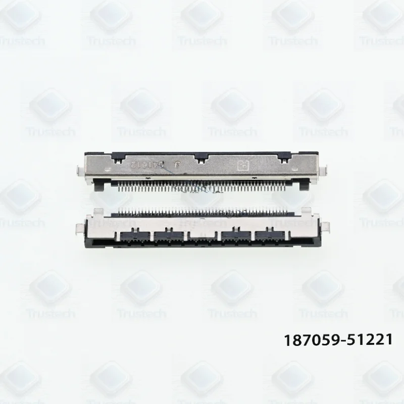 Original  187059-51221 with 0.5mm spacing and 51 pins. LVDS LCD screen interface connector.