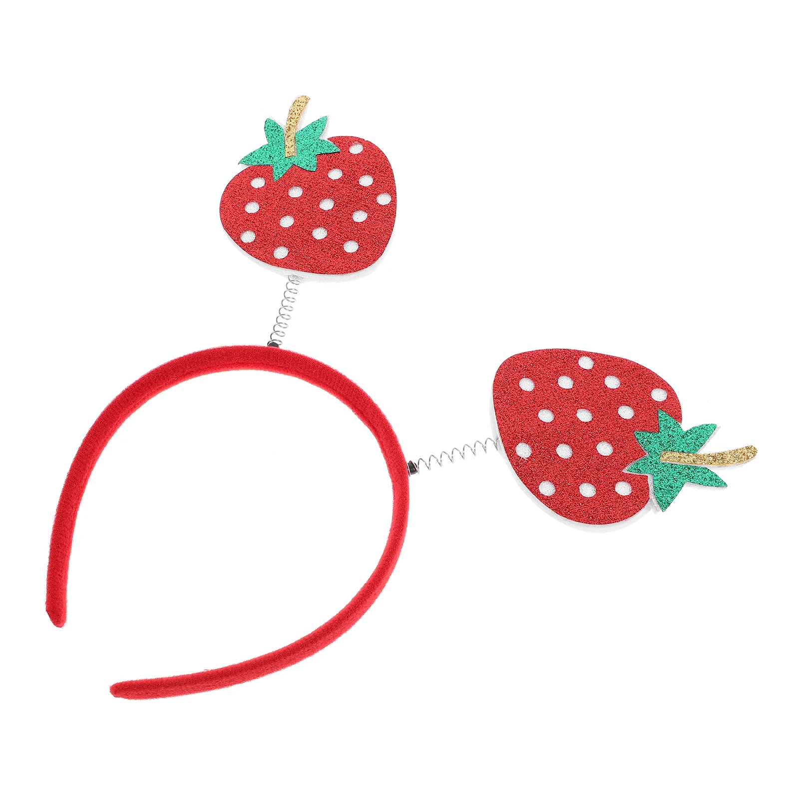 

Simulated Fruit Headband Kids Party Photo Prop Girls Cartoon Accessories Festival Strawberries Fruits Headdress Hairband