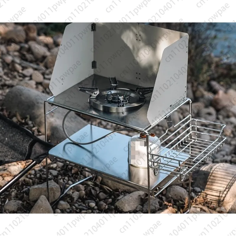 

Four-sided Stove Table System, Outdoor Portable Table, Camping Folding Table