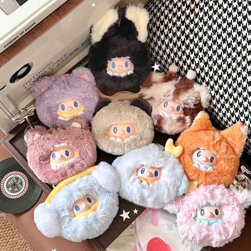 

Новый натуральный единорог фермер Боб странный ночной тур серии слепая коробка милая виниловая кукла рюкзак кулон Kawaii орнамент подарок