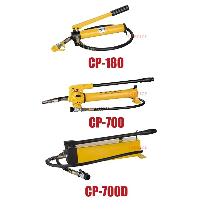 CP-700D Two-speed manual hydraulic pump for Portable Split Hydraulic Clamp Crimping Tools