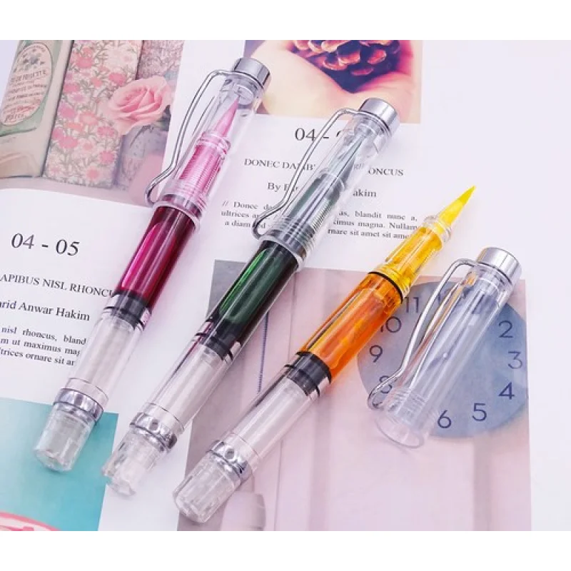 

A + 3 шт. Yongsheng 3009 поршневая кисть для каллиграфии ручка прозрачный художественный подарочный набор