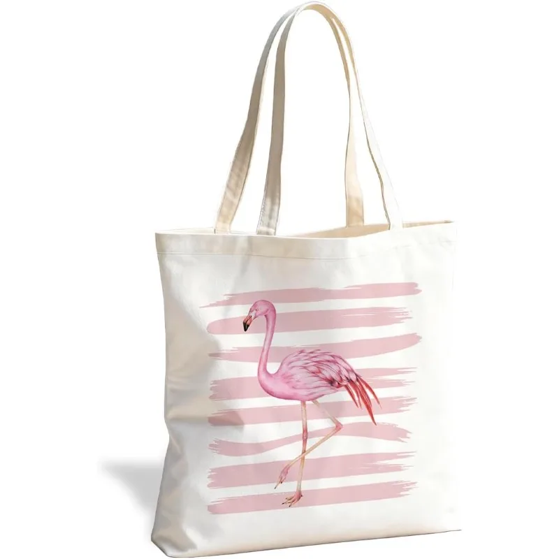 Funny Animal Tote Bag Everyday Carryall for Shopping Work Library Large Capacity Shoulder Bag Multi Functional Storage Bags