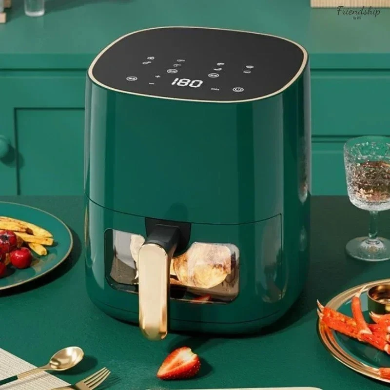 New Visual Automatic Air Fryer: Intelligent Home All-in-One with Electric Fryer Oven.Large Capacity.