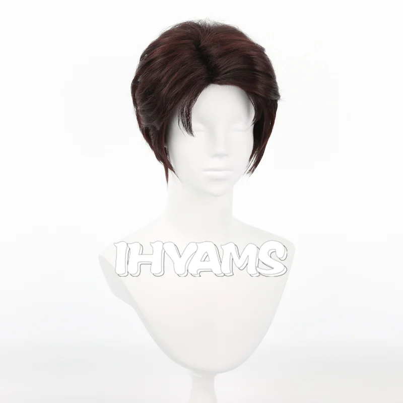 

Парик для косплея Флинна Райдера, мужской, короткий, кудрявый, из синтетических волос, для ролевых игр для взрослых + сетка для парика