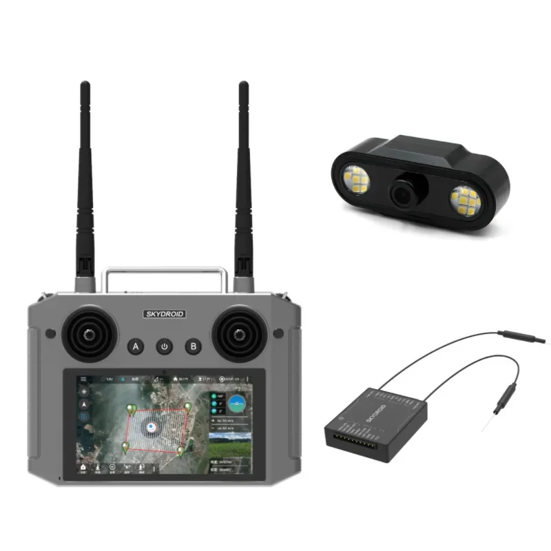 Skydroid H12 12 Channel 2.4GHz 1080P Digital Video Data Transmission Transmitter H12 3 in 1 Android Drone Remote Control