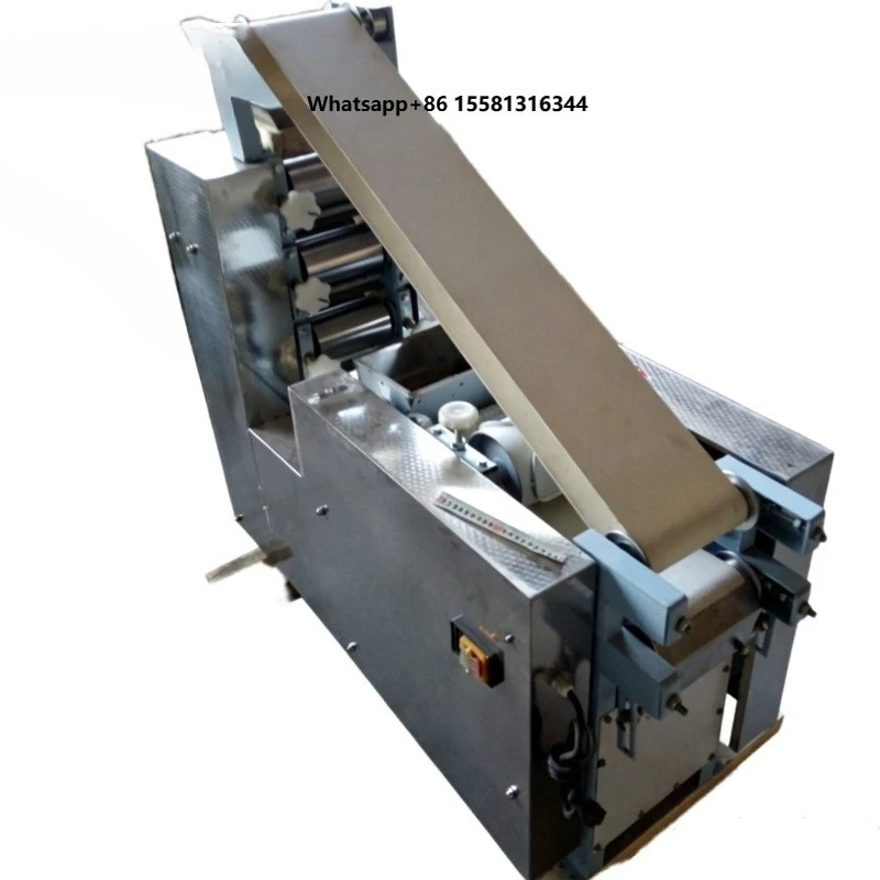 Wholesale Price Commercial Automatic Stainless Steel Ravioli Dumpling  Wonton Wrappers Making Machine Roti Making Machine