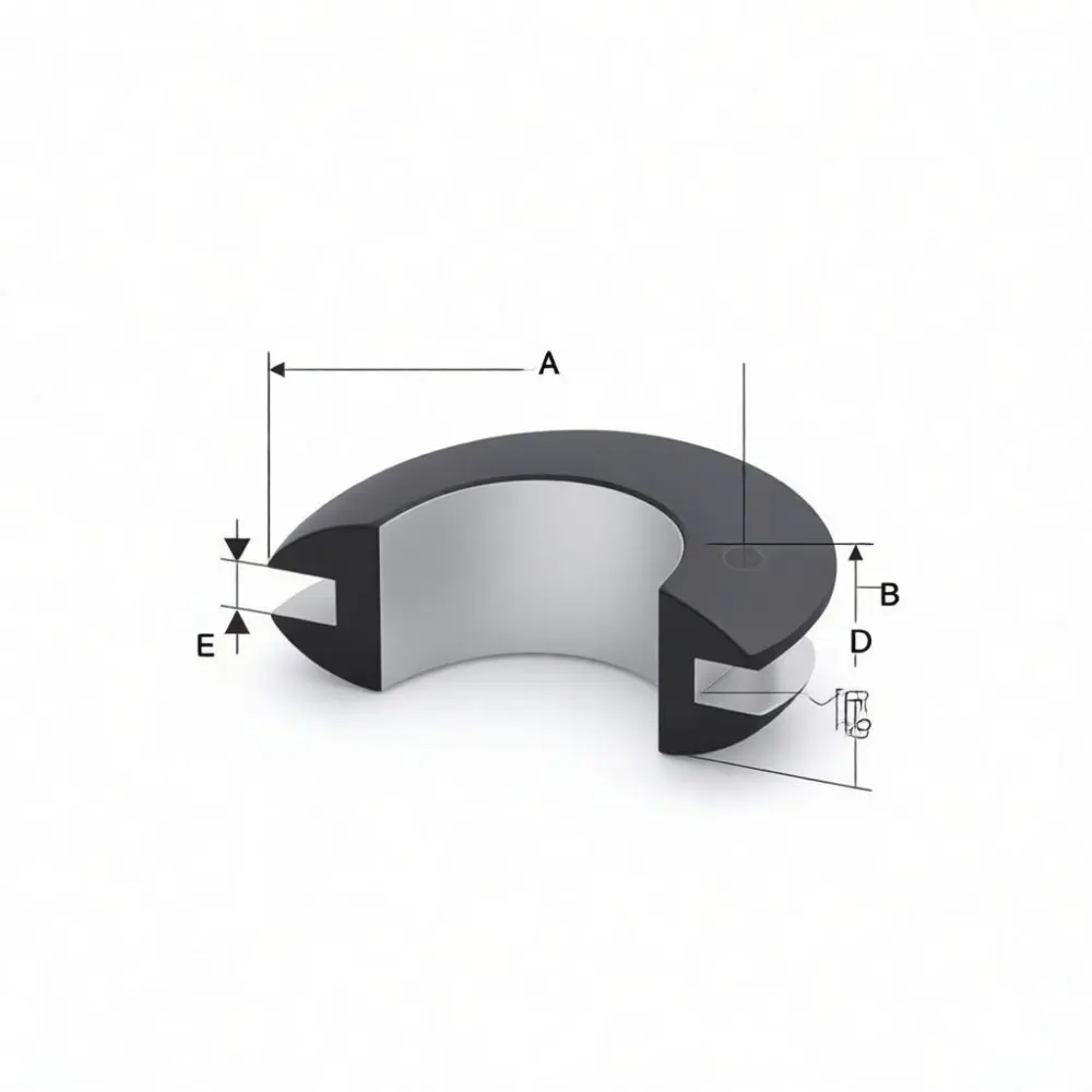Flexible Black Rubber Grommet Ring For Electrical Wiring Hole Seal Double Sided Gasket Protector Industrial Cable Fitting