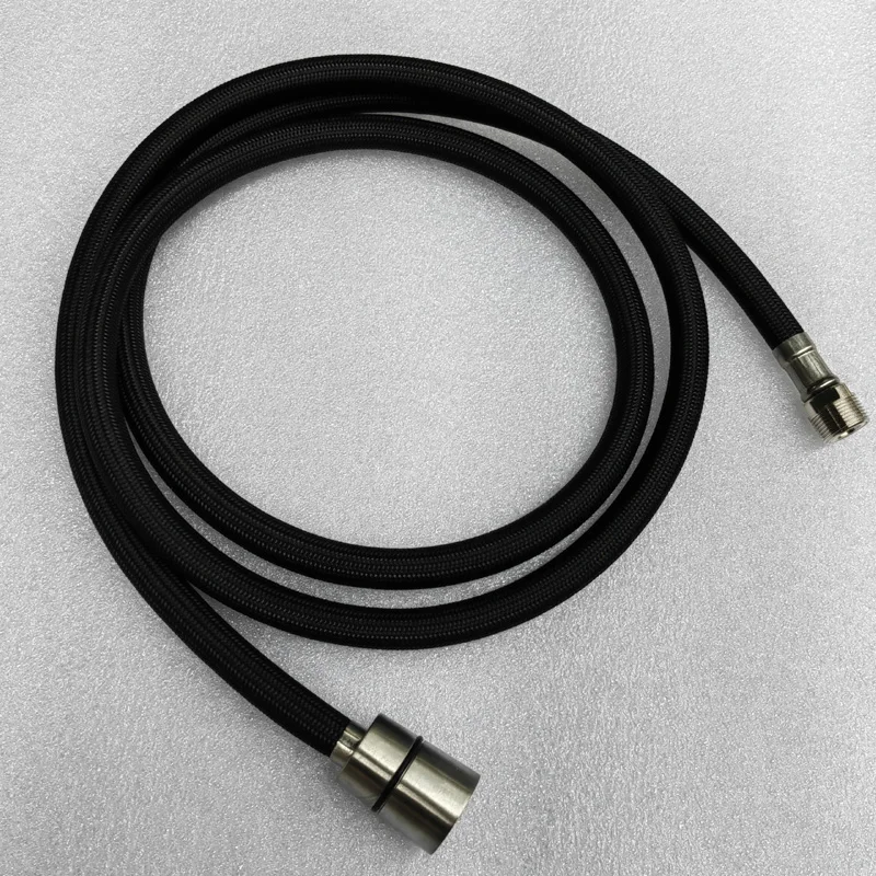CDBM Pull-out Faucet Inlet Pipe Pull-out Hose Accessory, Nylon Braided, 150cm Length