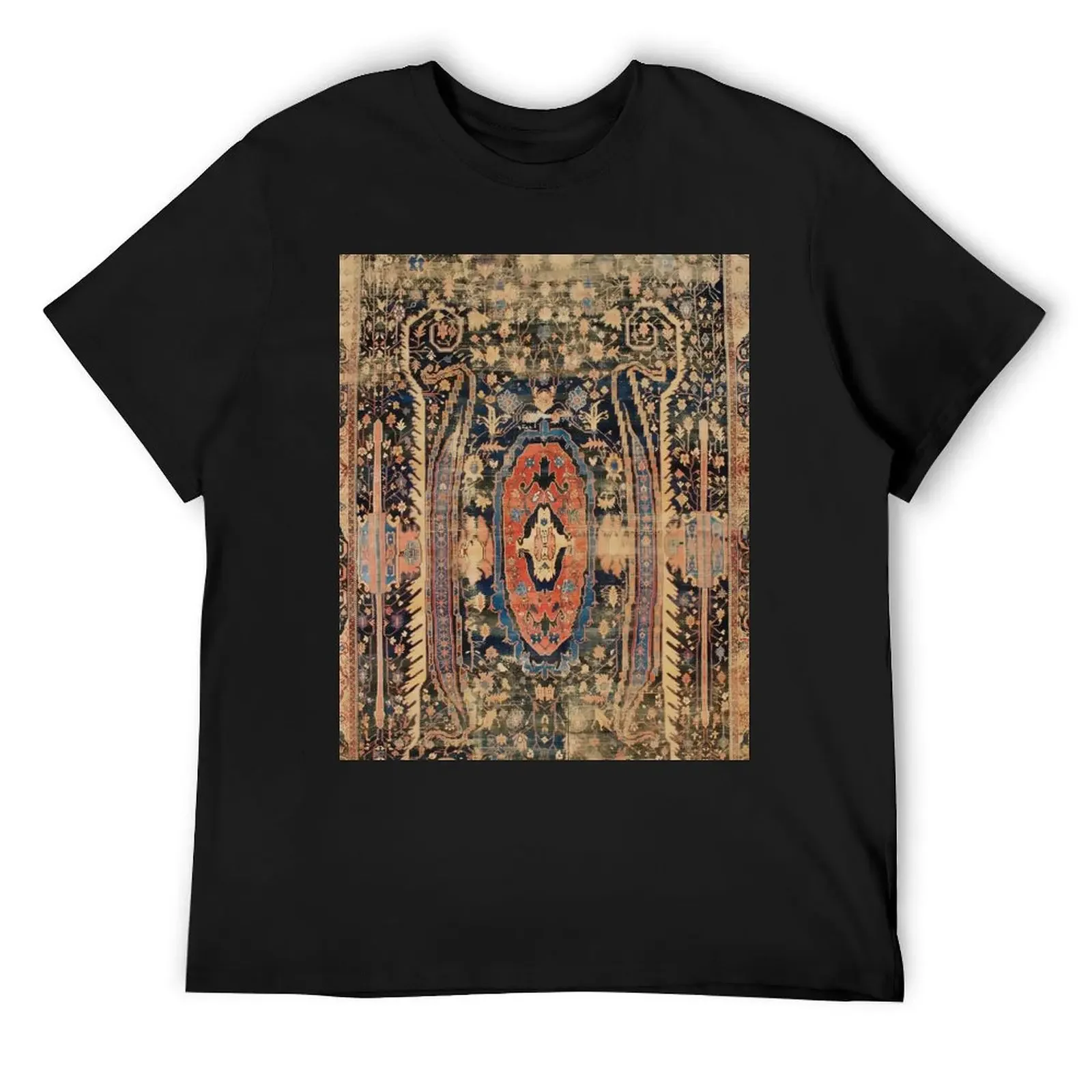 Ziegler Sultanabad West Persian Rug Print T-Shirt graphic tee shirt cute tops cheap stuff mens t shirts casual stylish