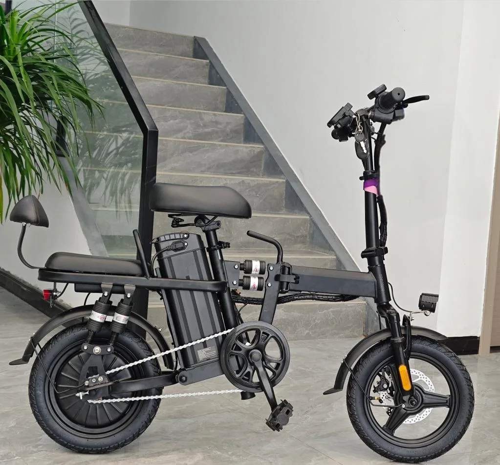 

Электрический складной велосипед третьего поколения мощностью 500 Вт с литиевой батареей 48 В и широкими шинами для взрослых