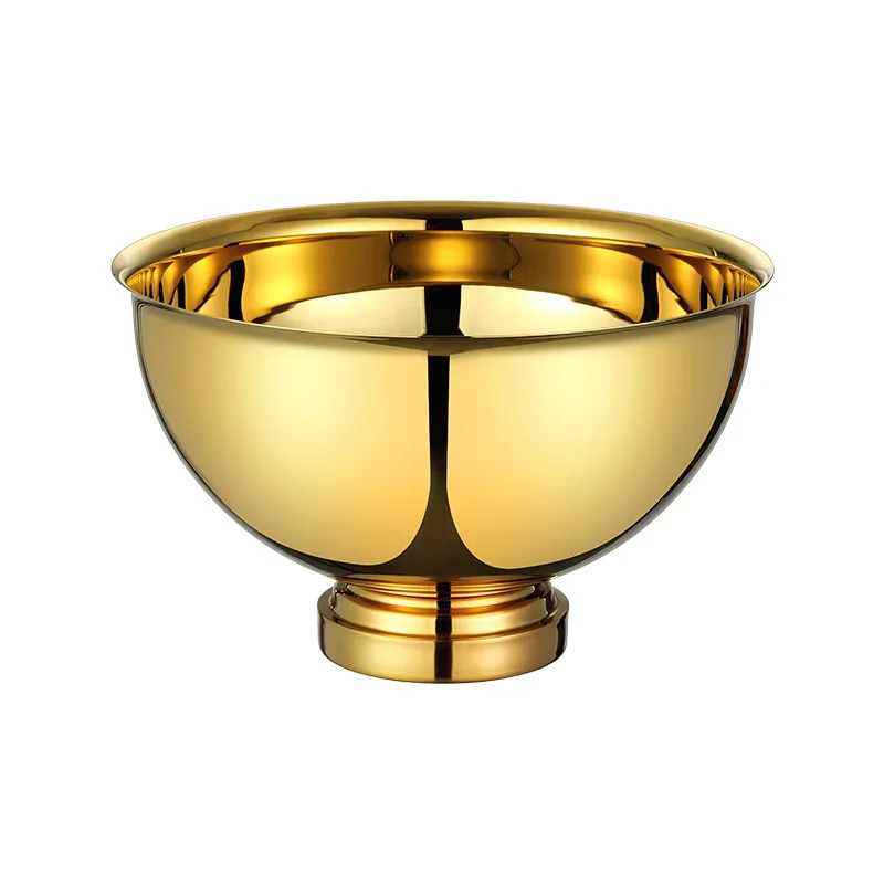 stainless-steel-large-capacity-champagne-chilled-bucket-basin-round-oval-ice-basin
