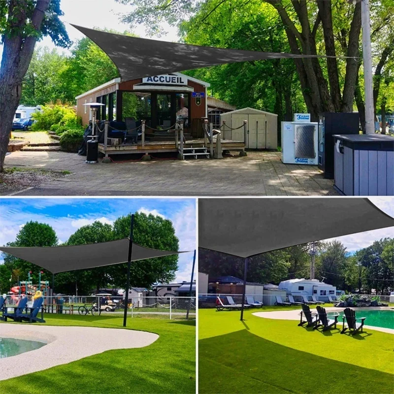 شبكة مظلة للحديقة مع هيكل خياطة معزز: تصميم نمط الخياطة يعزز المتانة، وهي مصنوعة من مواد عالية الجودة.