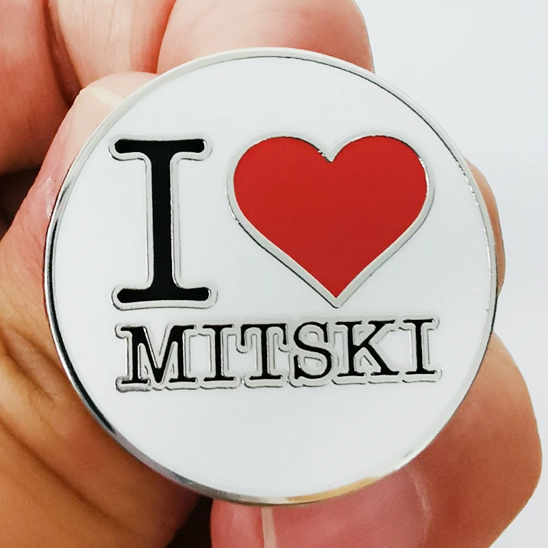 i love Mitski enamel pin buttons singer music jewelry Accessories