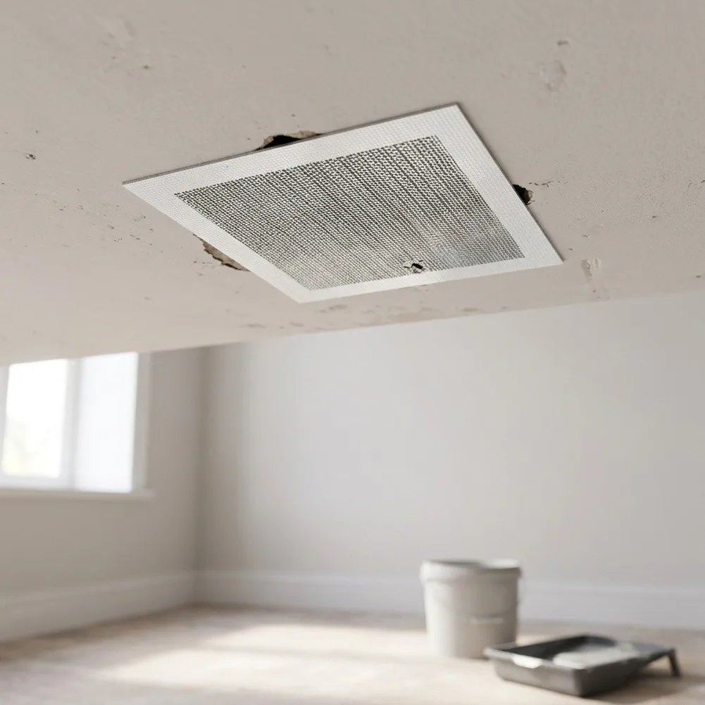 Wall Damage Repair Metal Wall Patch Ceiling Patching Glass Fiber Heat-resistant Insulation High-quality Galvanized Alloy