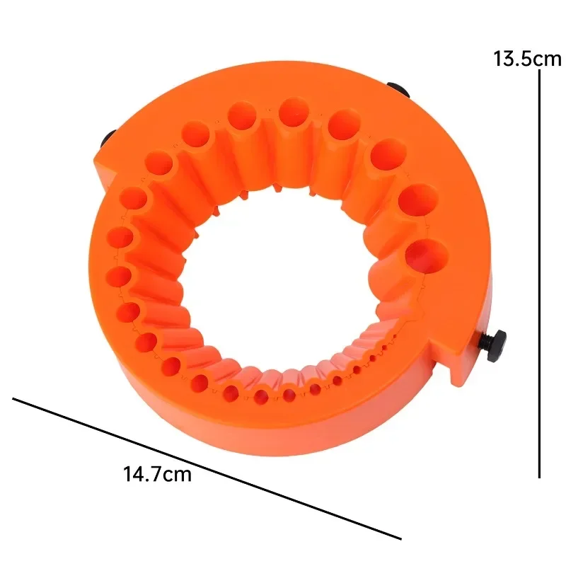 Multipurpose Drill Bit Sharpener Polishing Grinding Tool for Multi-size Bits Angle Grinder Powered Tool Parts