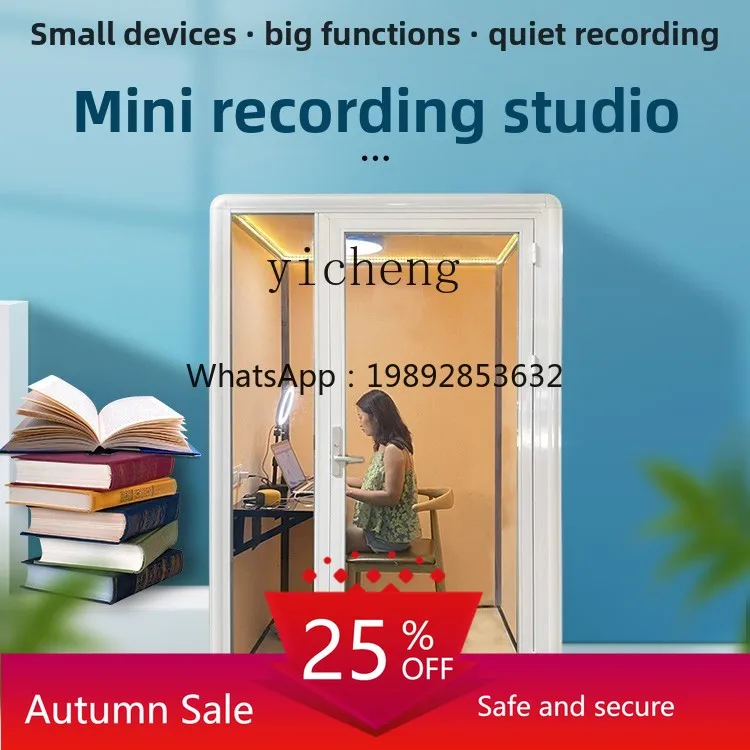 

Pet Soundproof Room Home Mobile Piano Room Indoor Glass Sleep Silent Cabin