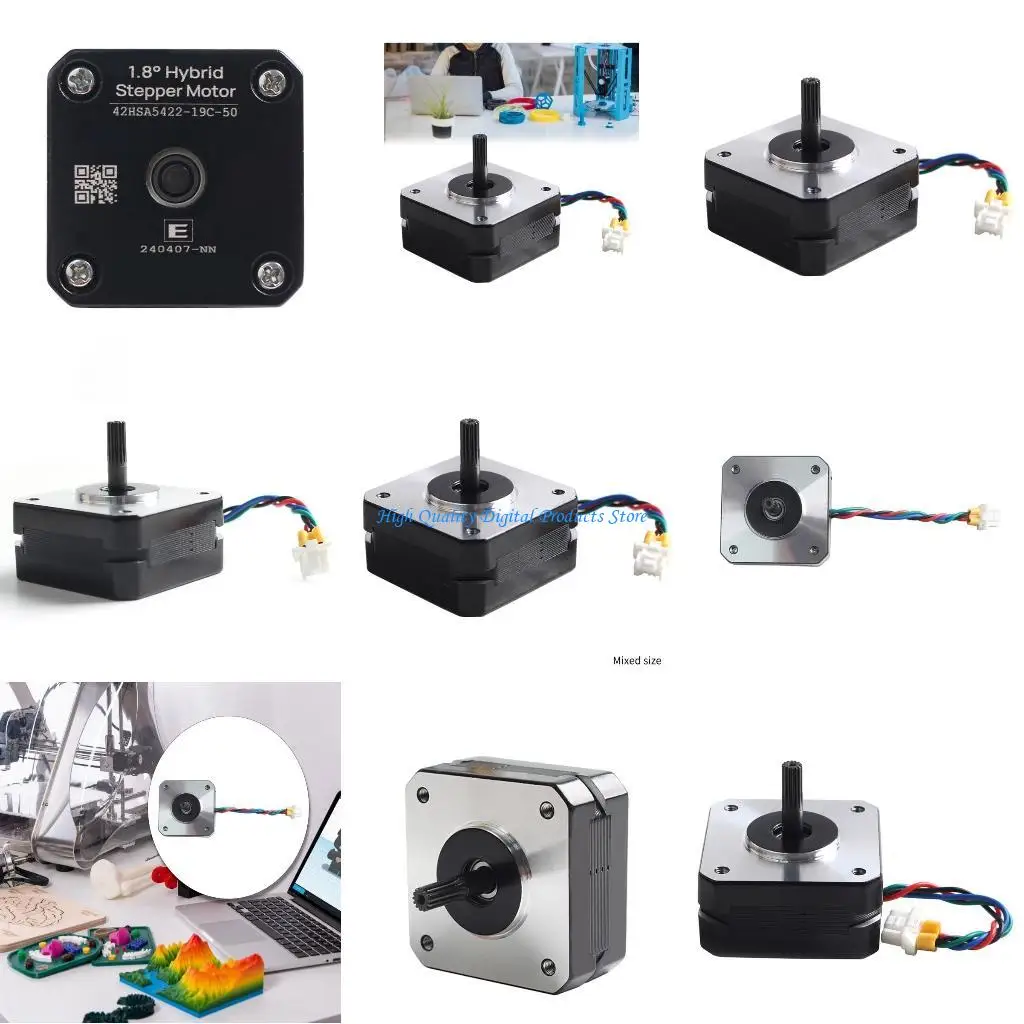 

U2JE 3D Printers for MK4 Stepper Motor, 2 Phases 1.0A 1.8 Degrees Stepper Motor