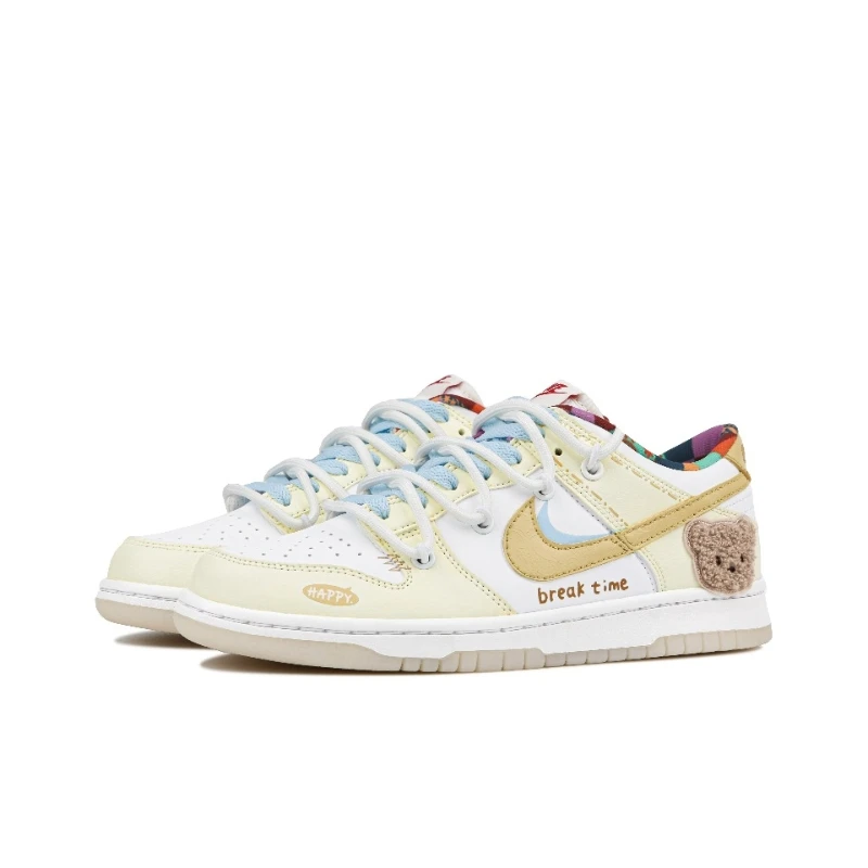 【Customize】Nike Dunk Low Sneakers Cake Bear Sneakers shoes FN8913-141-Team4