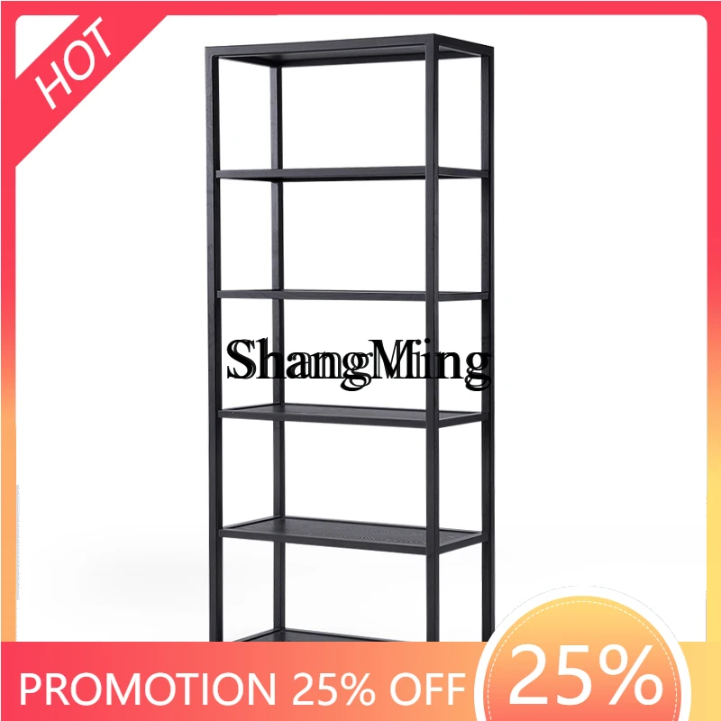 FG good-looking  New Chinese Zen Bogu Frame Solid Wood Floor Display Decorative Display Cabinet