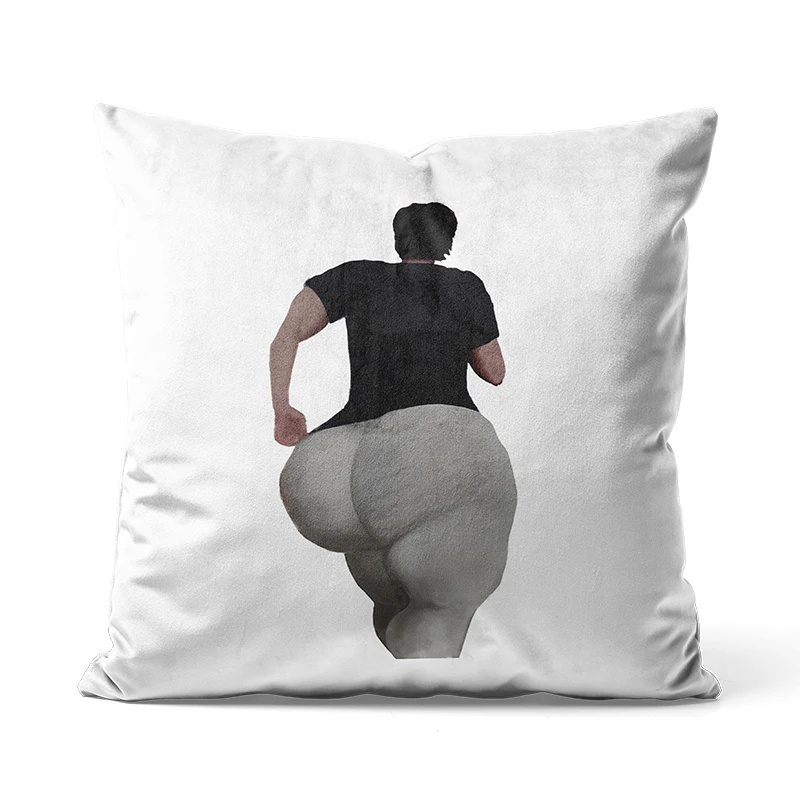 Gaslight Gatekeep Girlboss Jerma Dumptruck Throw Pillow Covers Cushion Cases Pillowcases for Sofa 45cm x 45cm